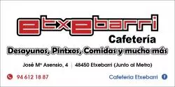 Cafeteria Etxebarri Colaborador SD ETXEBARRI